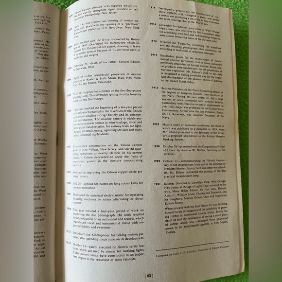 Edison Inspiration To Youth Softcover - Picture 10 of 10